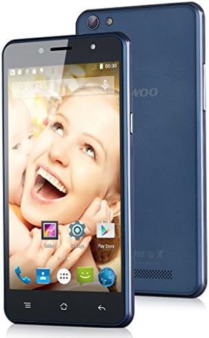 Siswoo C50 5.5 inch Android 5.1 Smartphone 4G LTE Unlocked MT-6735 Quad-core Rear camera 3000mAh Battery WIFI GPS Bluetooth Unlocked Cellphone (Blue)