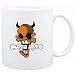 Mug White " Lhasa Apso - Devil " Dogs