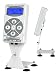 Hurricane White Dual Power Supply Compact Design Wall and Desk Mount