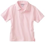 Kitestrings Boys 2-7 Toddler Oxford Short Sleeve Solid Polo Shirt Pretty Pink 2T
