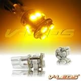 2 V-LEDS AMBER 11 SMT LIGHT BULBS 194 168 158 2821 W5W