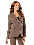 A Pea in the Pod: Belted Bi-stretch Suiting Maternity Jacket