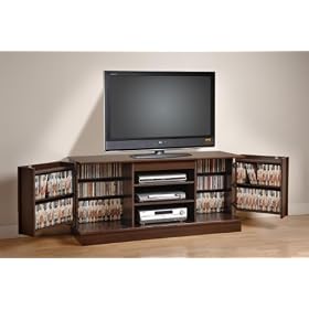Prepac EPR-6001 Espresso Marcello 60 A-V Console