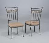 POWELL - Price for 2 pcs.Almond Dining Side Chair, 19 Seat Height - 2 pcs in 1 carton - Item 300-434