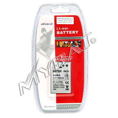 NEW Standard Digital Camera QUALITY BATTERY 1150 mAh LiIon for NIKON EN-EL5 Coolpix-4200/ 5200/ 5900/ 7900/ P3/ P4