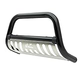 UPC 707742000380 product image for Westin 32-1695 Ultimate Black Powdercoated Stainless Steel Grille Guard | upcitemdb.com