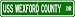 USS WEXFORD COUNTY LST 1168 Street Sign - Navy