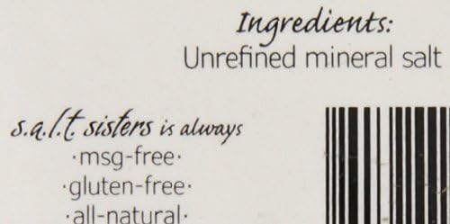 S.A.L.T. Sisters Pink Himalayan Mineral Salt, Medium, 5 Ounce
