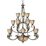 Eighteen-Light Chandelier