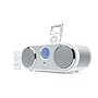 iLuv I166-WHT Stereo iPod Dock with Dual Alarm Clock System (White)