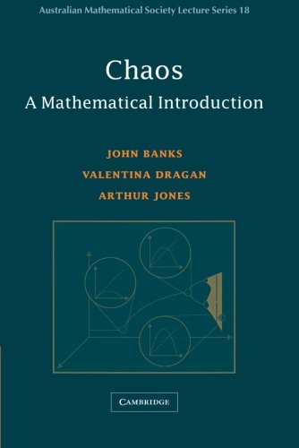 Chaos: A Mathematical Introduction (Australian Mathematical Society Lecture Series)