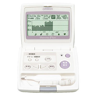 オムロン グラフィック婦人用電子体温計 サーモプラン MC-410