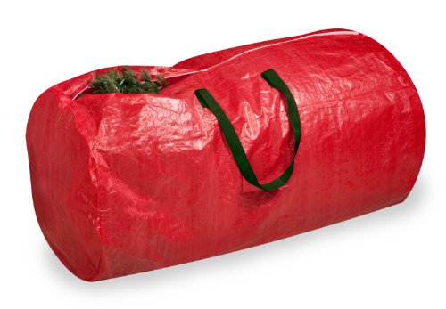 Honey-Can-Do Sft-01316 Zippered Artificial Christmas Tree Storage Bag, Red
