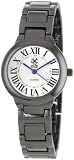 Golden Classic Women039s 8201black quotDistinguished Everlastingquot Petitie Sleek Metal Watch on sale