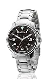 Sector - R3273689025 - Black Eagle - Montre Homme - Quartz Analogique - Cadran Noir - Bracelet Acier Argent