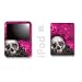 New Apple iPod Nano 3rd Gen Protective Skin, fits all 3G - 4,8gb 3rd Generation Models - BoneCollector - Pink