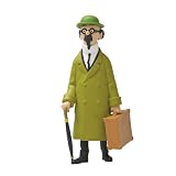 PROFESSOR CALCULUS WITH HIS SUITCASE FIGURINE FROM THE ADVENTURES OF TINTINIMAGE