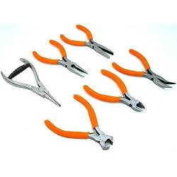 6 Jewelers Wire Pliers Bow Opening Watch Repair Tools