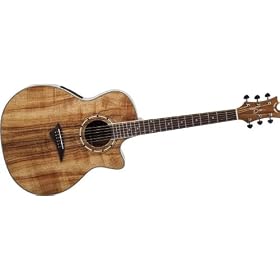 Dean Exotica Acoustic-Electric Guitar, KOA Wood