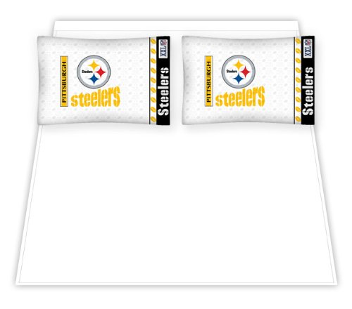 NFL Pittsburgh Steelers Micro Fiber Sheet Set Full