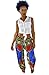 Moon Hut Womens Dashiki Drawstring Waist Trousers Bohemian Wide Leg Lounge Pants