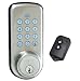 Averen Radio Frequency Touchpad Deadbolt Entry Door Lock (Satin Nickel Finish)