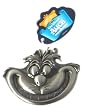 Disney Alice In Wonderland character keychain - Cheshire Cat Pewter Key Ring