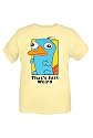 Phineas And Ferb Perry Weird T-Shirt 2XL