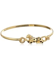 Juicy Couture Skinny Gold Panther Bangle Bracelet, 2.56"
