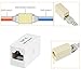 iMBAPrice Premium RJ45 Coupler - (Pack of 2) Cat6 Ethernet Cable Extender Female to Female Straight Modular Inline Coupler