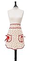Jessie Steele Ava Retro Cherries Half Hostess Apron