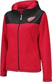 Detroit Red Wings Women's Reebok Hooded Fleece Full Zip Jacket