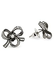 Colette Steckel "Atame" 18k Gold Triple Loops Bow Earrings