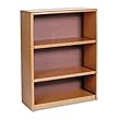 Value Mate&reg; Series Steel Three Shelf Bookcase, 31-3/4wx13-1/2dx41h, Medium Oak (SAF7171MO)