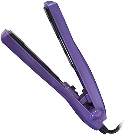 SunRuck Mini Hair Straightener Overseas Corresponding 200 ? Private Pouch, Purple