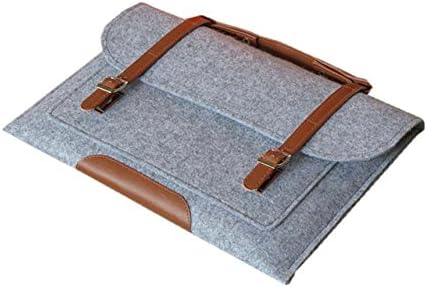 Kansang GREY Woolen Felt 11-11.6 Inch Laptop / Notebook Computer / MacBook / MacBook Pro / MacBook Air Sleeve Case Bag Cover for Asus, Acer, Toshiba, HP, Dell, Lenovo, Samsung