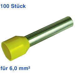 Aderendh�lsen 6,0 mm² gelb