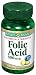 Nature's Bounty, Folic Acid, Maximum Strength, 800 mcg, Tablets 250 tablets