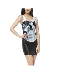 Sexy Polyester/Spandex Sleeveless Bodycon Dress 