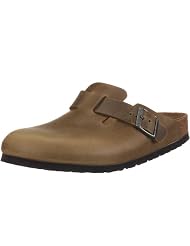 Birkenstock Boston Naturleder, Unisex Clogs
