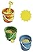 Wallies Wallpaper Cutouts - Sand Buckets Pail Shell 25