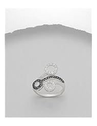 CZ Ring In 92.5 Sterling Silver