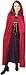 Kid's Red Velvet Cloak Costume