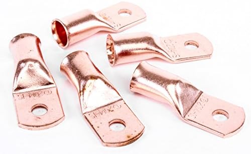 Sinister Accessories - 2 Gauge 3/8" Copper Ring Terminals (5 Pack) - SCR2038