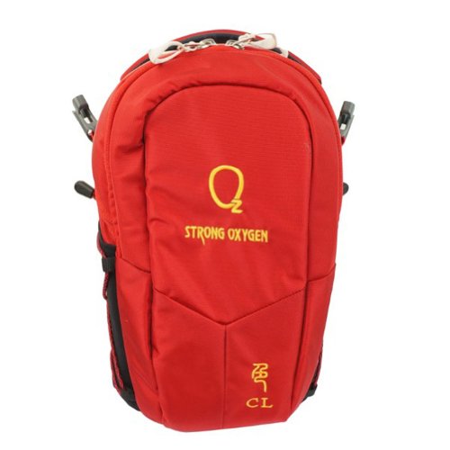 Strong Oxygen Multi-function Outdoor DSLR Camera Bag Professional Photography Chest Hanging Bag Waist Pack With Rain Cover For Canon Sony Nikon Canon Olympus (Red, Mini)