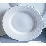 Ten Strawberry Street Vine Silver Line - 6 Inch Bread And Butter - Set Of 6