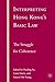 Interpreting Hong Kong's Basic Law: The Struggle for Coherence