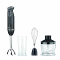 Breville VHB061 800 W Black and Chrome Hand Blender Set