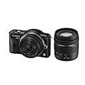 Panasonic �f�W�^�����J���� LUMIX GF3 �_�u�������Y�L�b�g �G�X�v���u���b�N DMC-GF3W-K