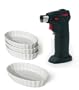 Orka Kitchen Torch with 4 Ramekins